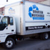 pickup and delivery truck - donation warehouse - missoula, mt